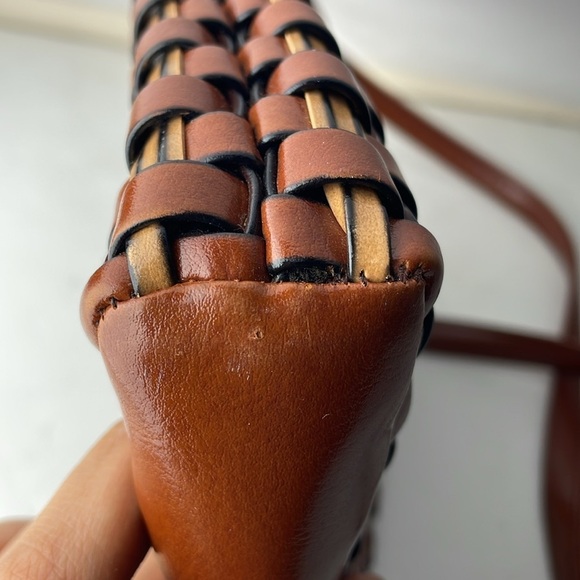 Nine West Vintage Brown Woven Crossbody - Picture 9 of 9